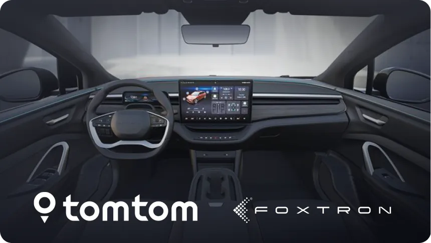 鴻華先進聯手TomTom打造次世代車載導航新聞圖片